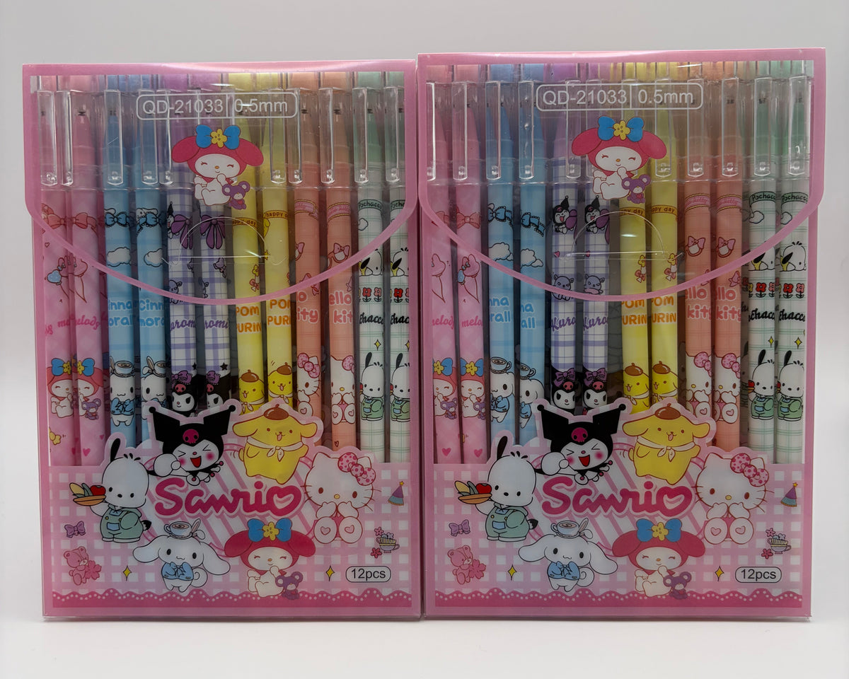 Sanrio 12-Pen Set 🎀