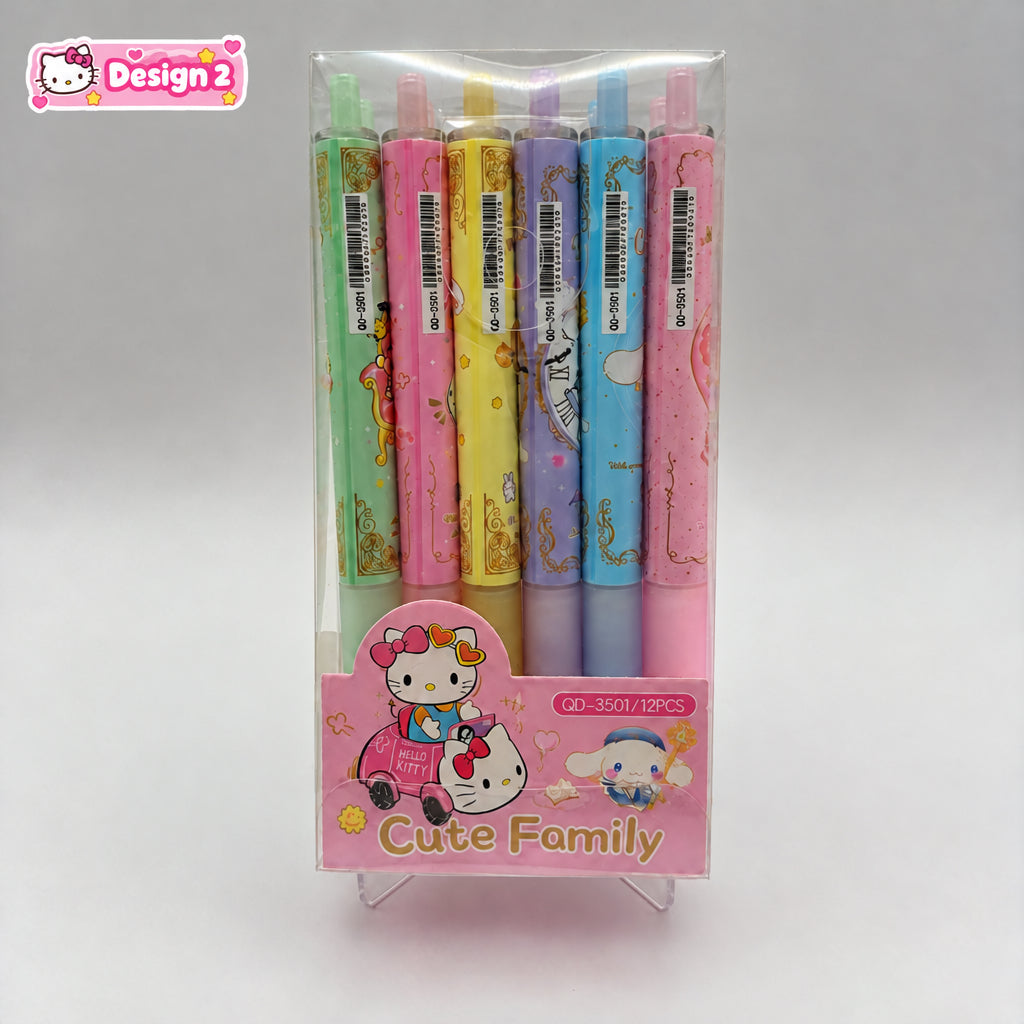 Sanrio 12-Pen Set 🎀