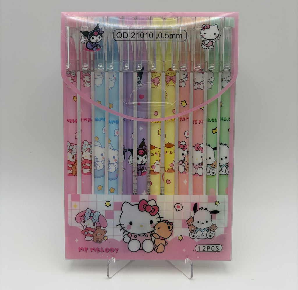 Sanrio 12-Pen Set 🎀